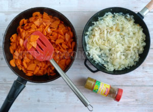 гарнир из моркови и лука, тушеная морковь на гарнир