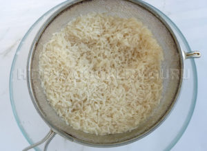 рис, промыть рис